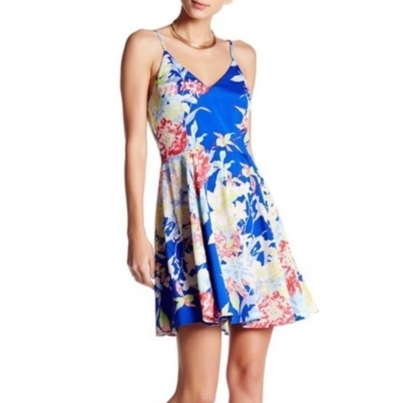 YUMI Kim Pink Silk Floral Babydoll Sundress Nwt - Picture 11 of 11